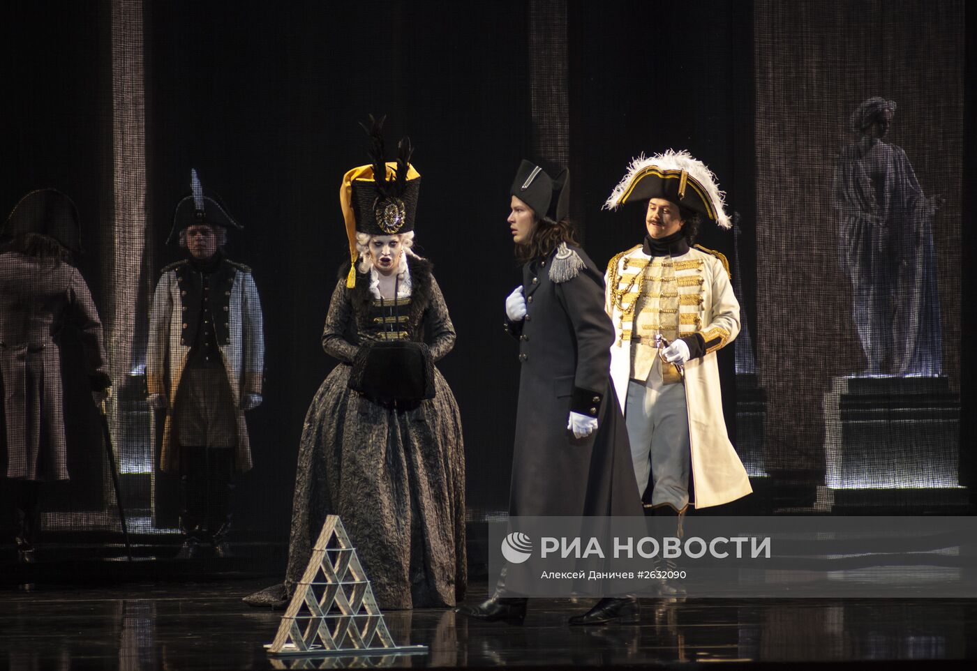 Генеральный прогон оперы "Пиковая дама" в Мариинском театре