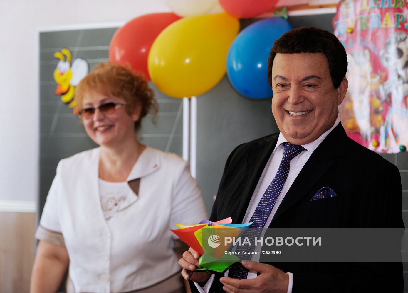 Депутат Госдумы РФ, певец Иосиф Кобзон посетил Донецк