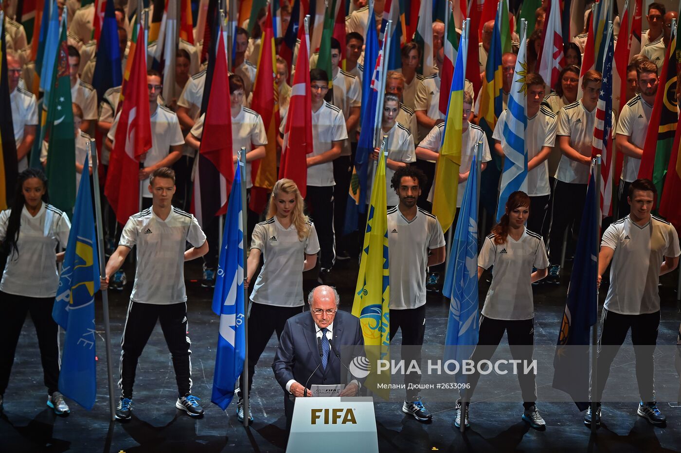 Церемония открытия 65-го Конгресса ФИФА