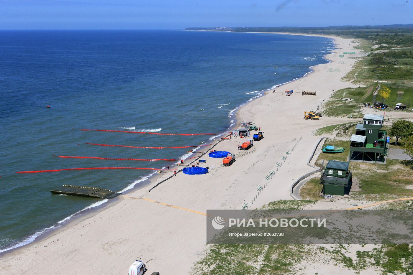 Учения МЧС в Калининградской области