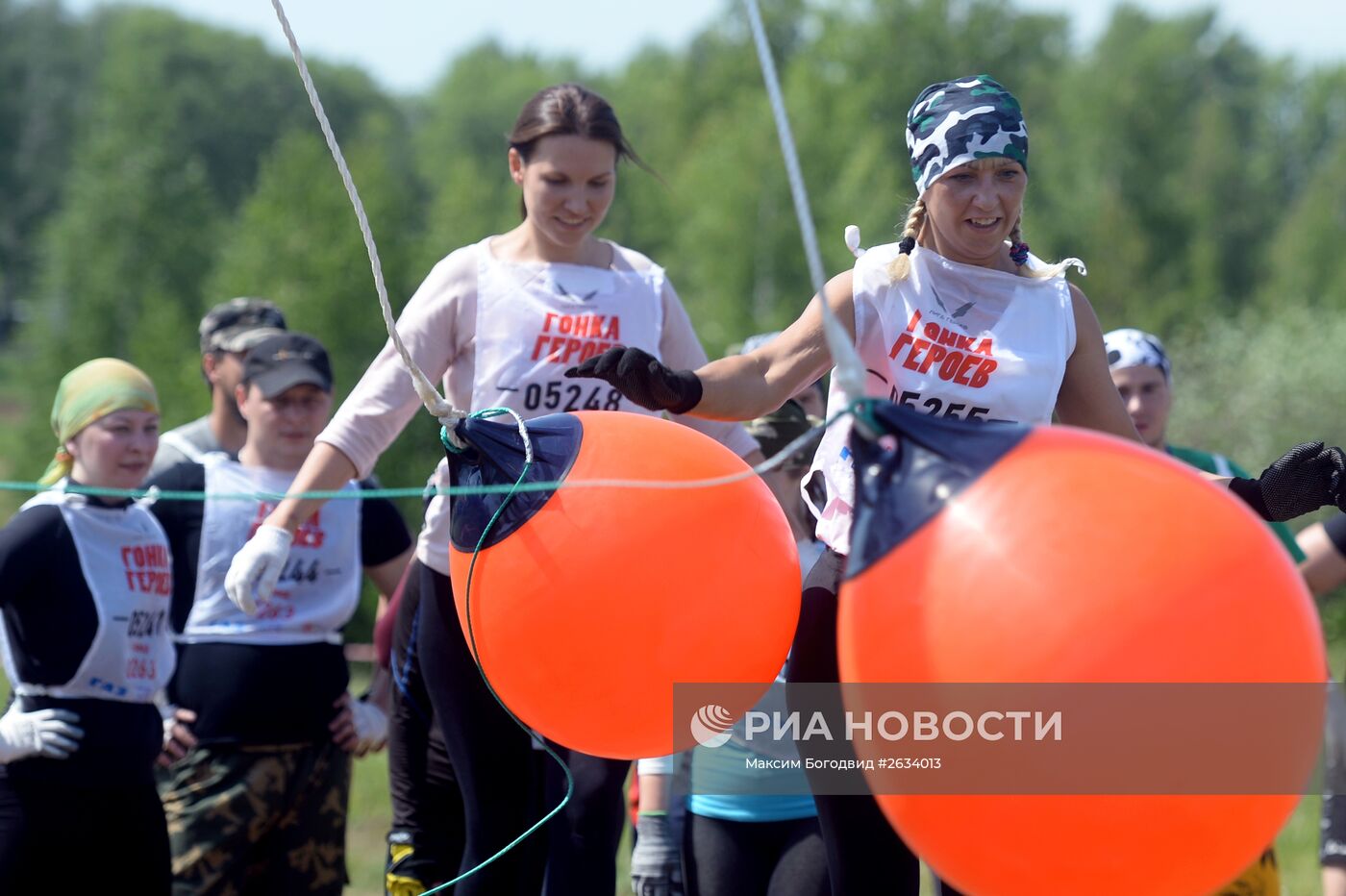 Военно-спортивная игра "Гонка героев" в Казани