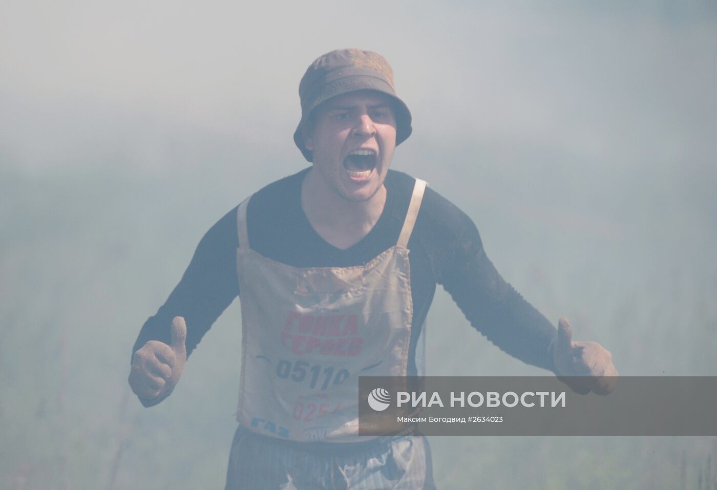 Военно-спортивная игра "Гонка героев" в Казани