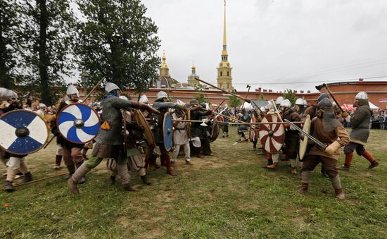 Фестиваль "Легенды норвежских викингов" в Петропавловской крепости