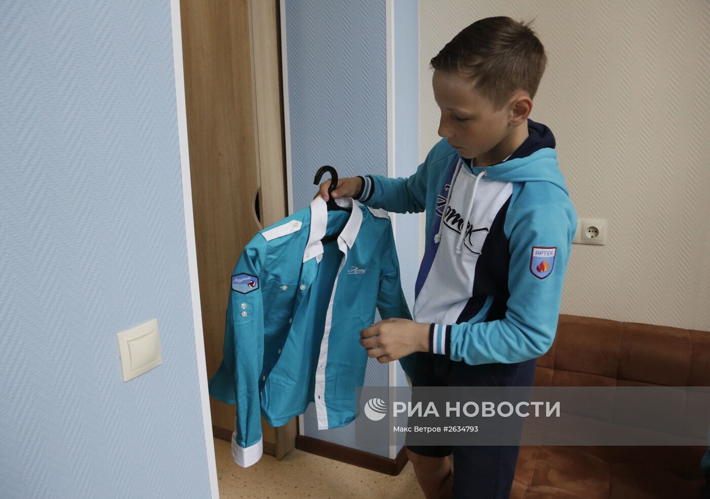 Новая форма для детей, отдыхающих в "Артеке"
