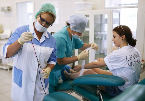 Акция "Доноры – детям" в Волгограде