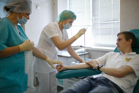 Акция "Доноры – детям" в Волгограде