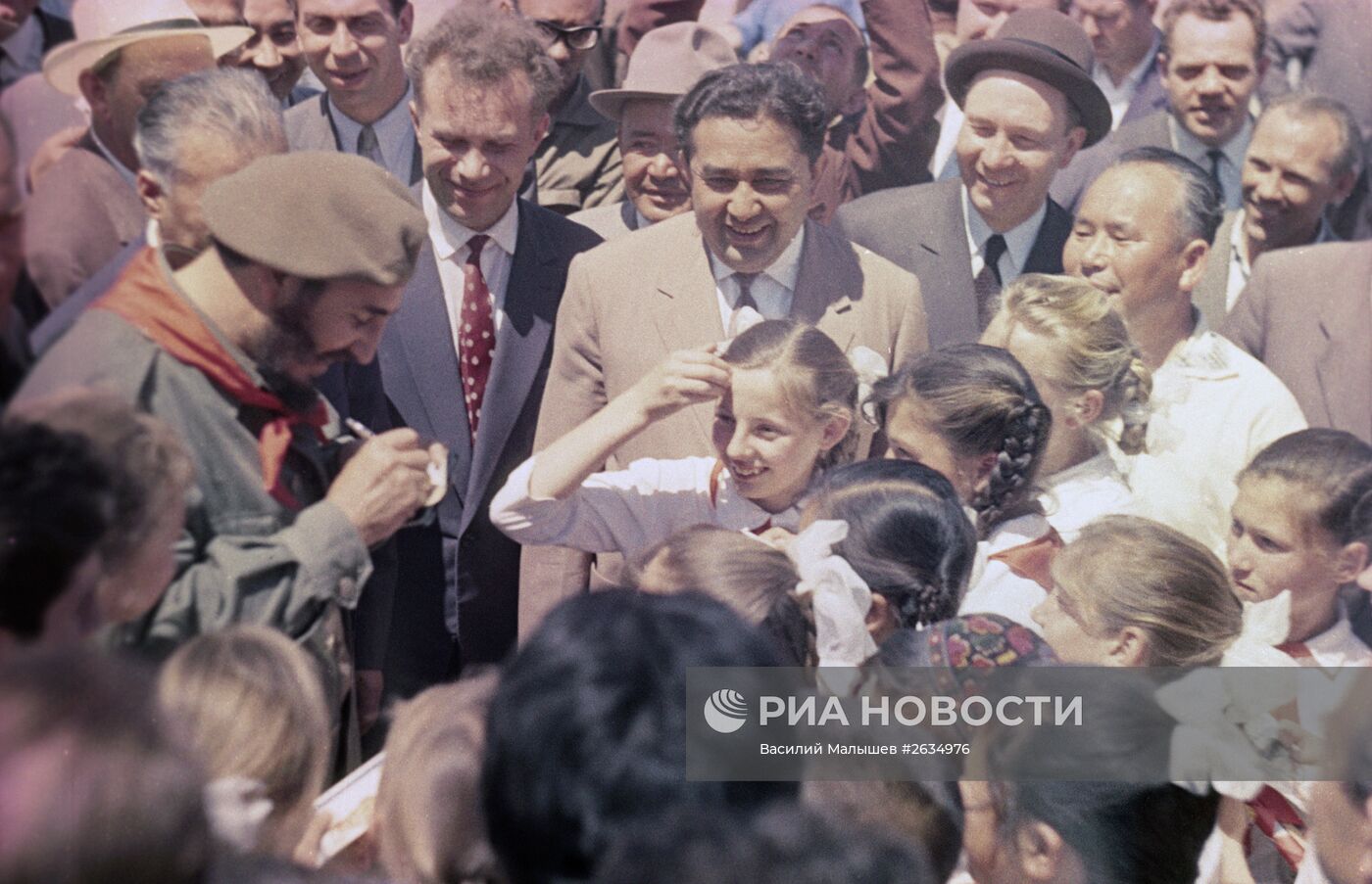 Визит Фиделя Кастро в СССР