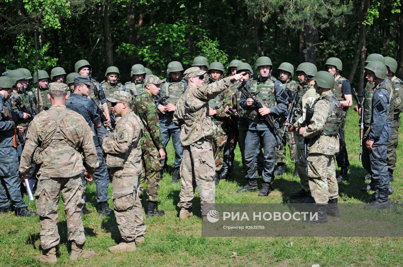 Украино-американские учения Fearless Guardian - 2015