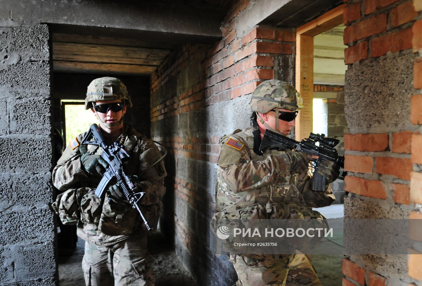 Украино-американские учения Fearless Guardian - 2015