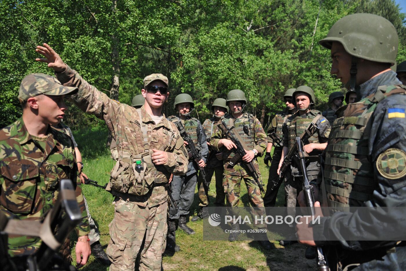Украино-американские учения Fearless Guardian - 2015