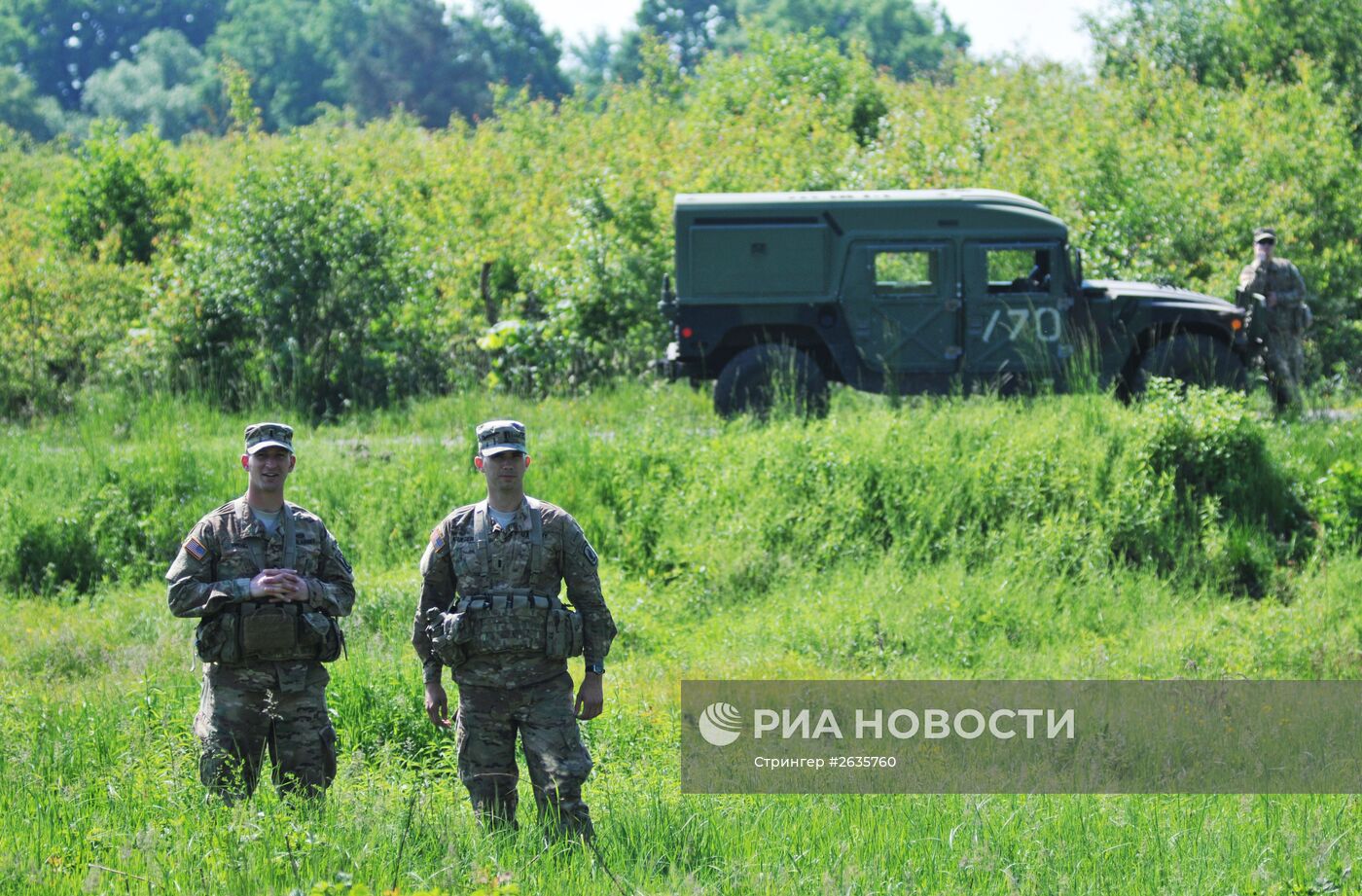 Украино-американские учения Fearless Guardian - 2015