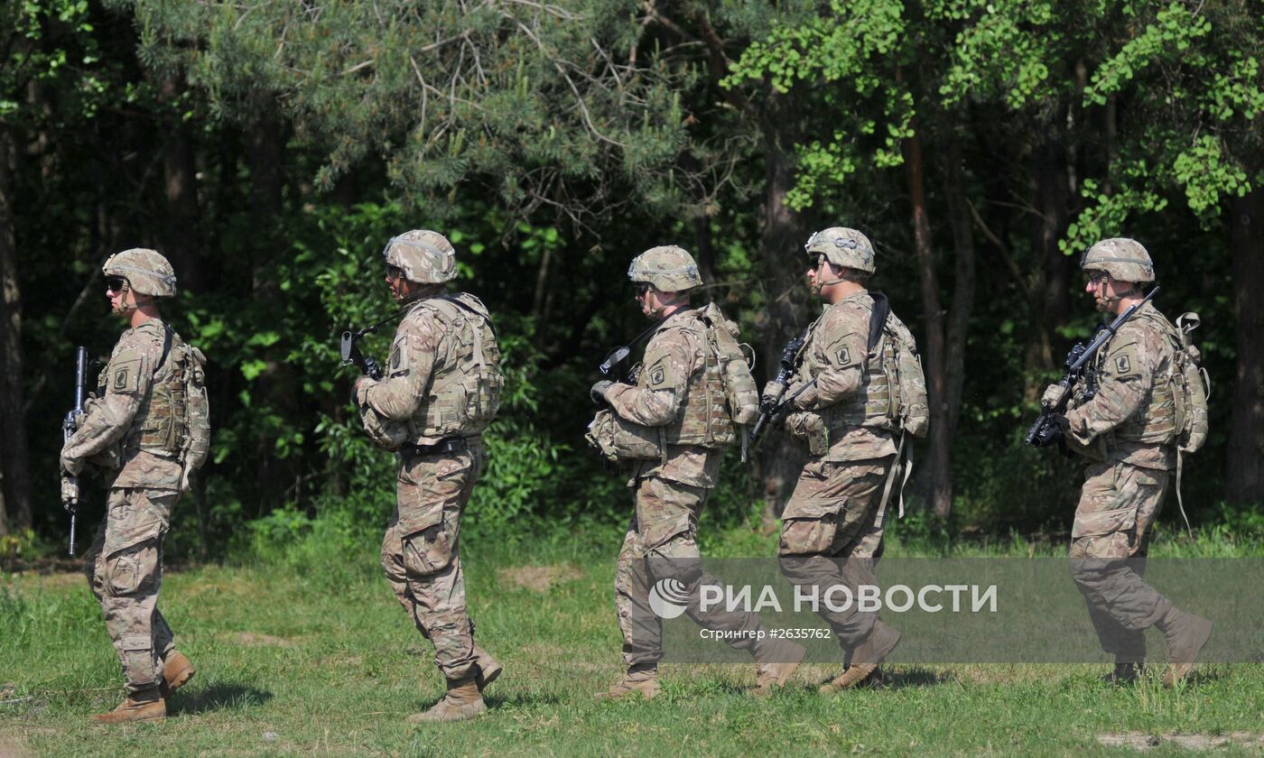 Украино-американские учения Fearless Guardian - 2015