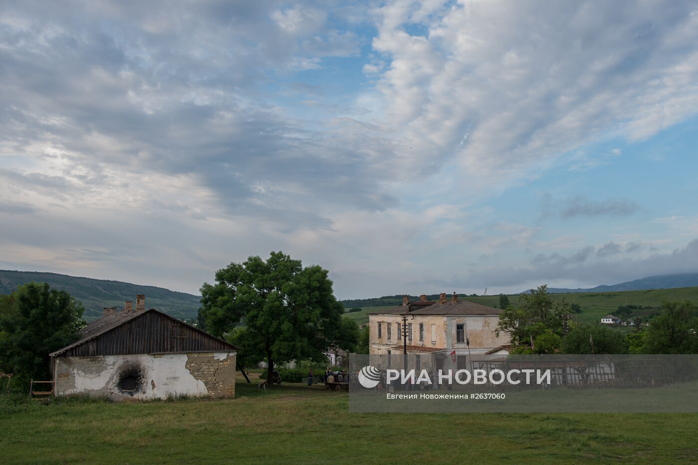 Съемки фильма "Учитель" режиссера Сергея Мокрицкого