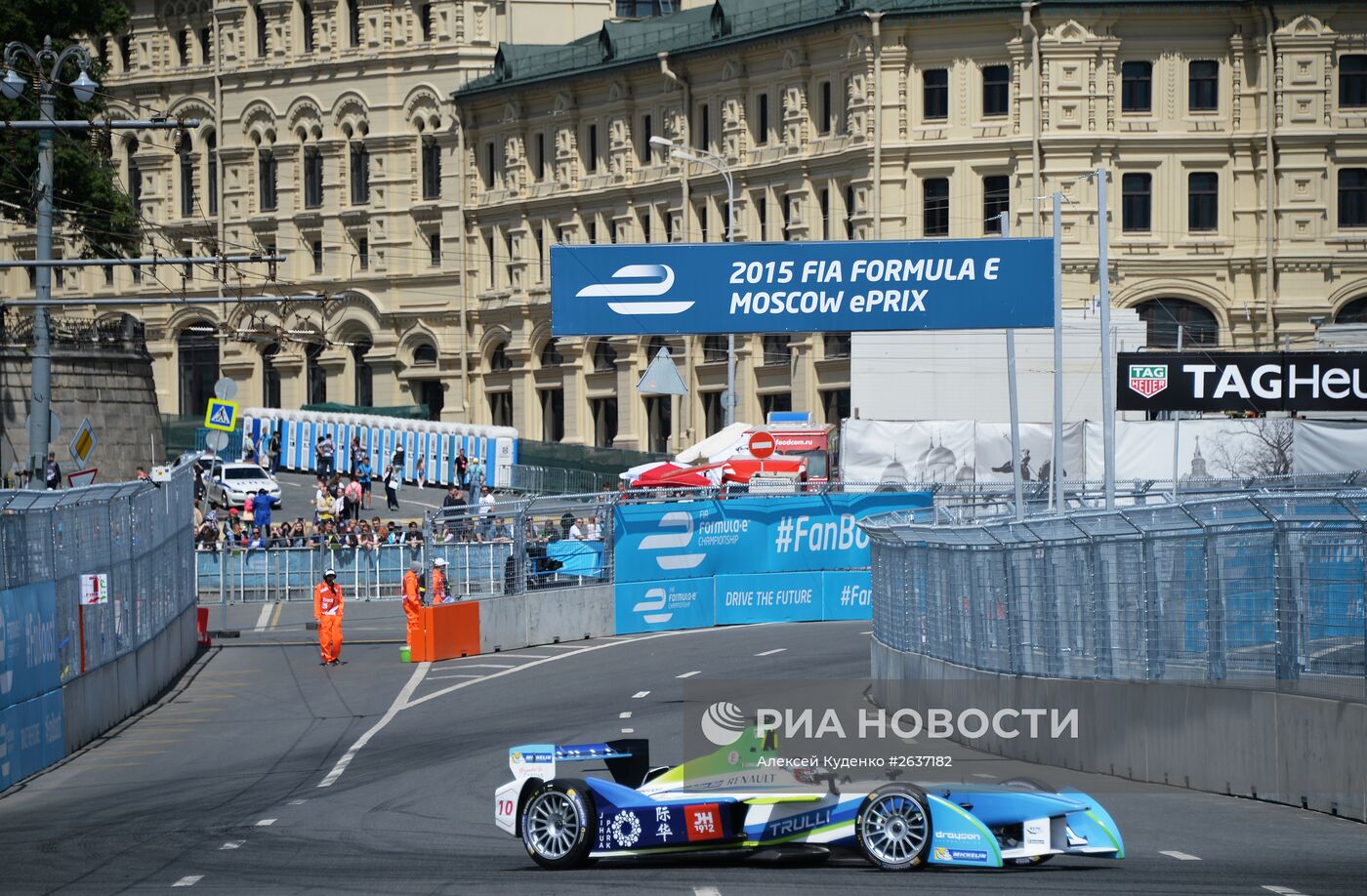 Автоспорт. Формула Е. Гран-при России