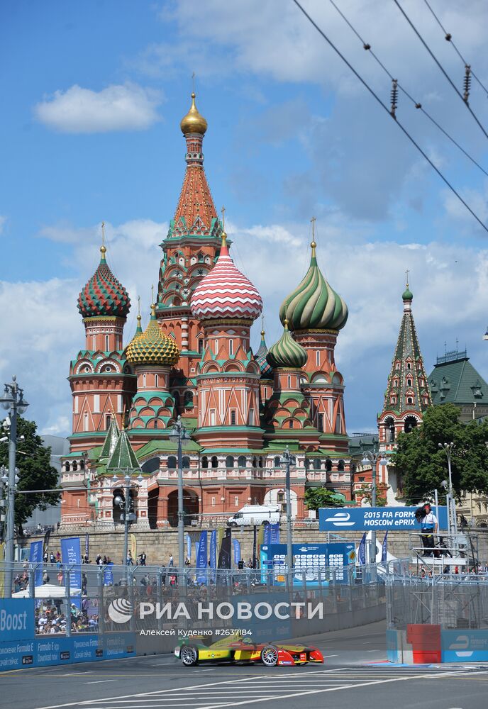 Автоспорт. Формула Е. Гран-при России