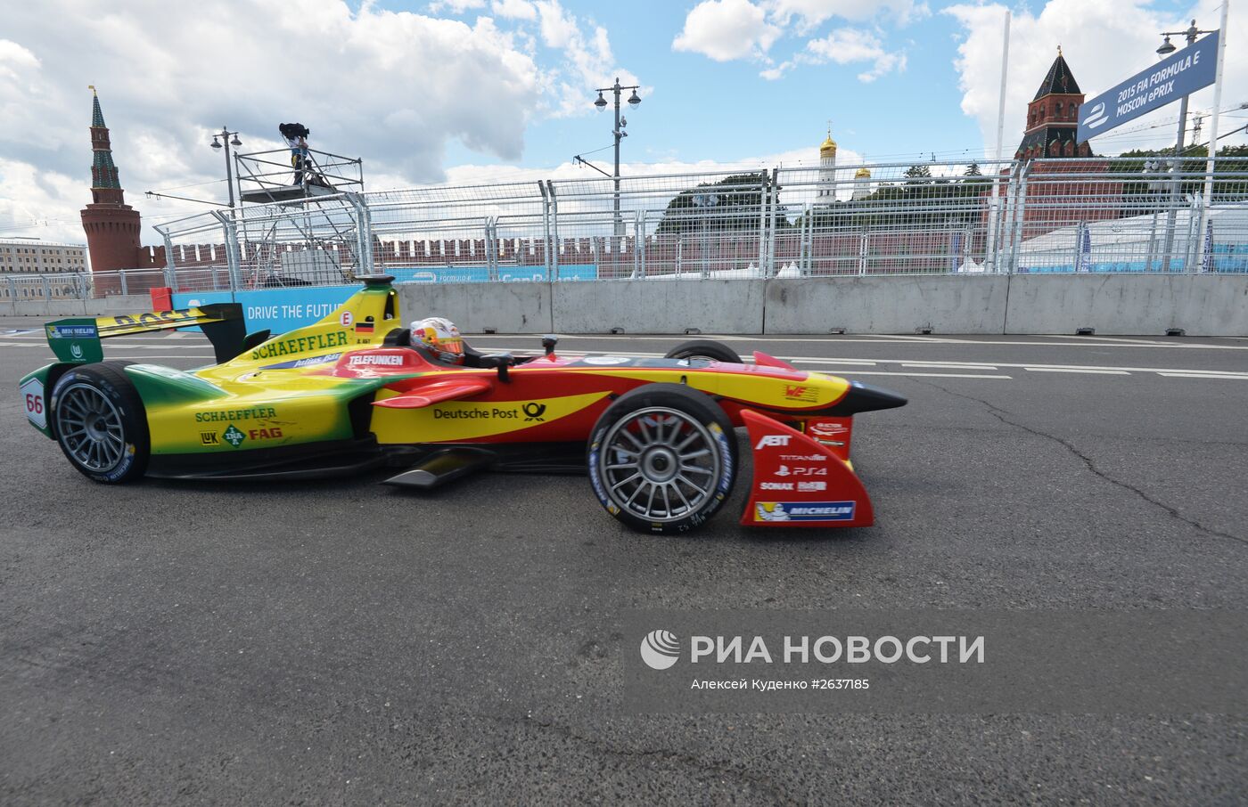 Автоспорт. Формула Е. Гран-при России