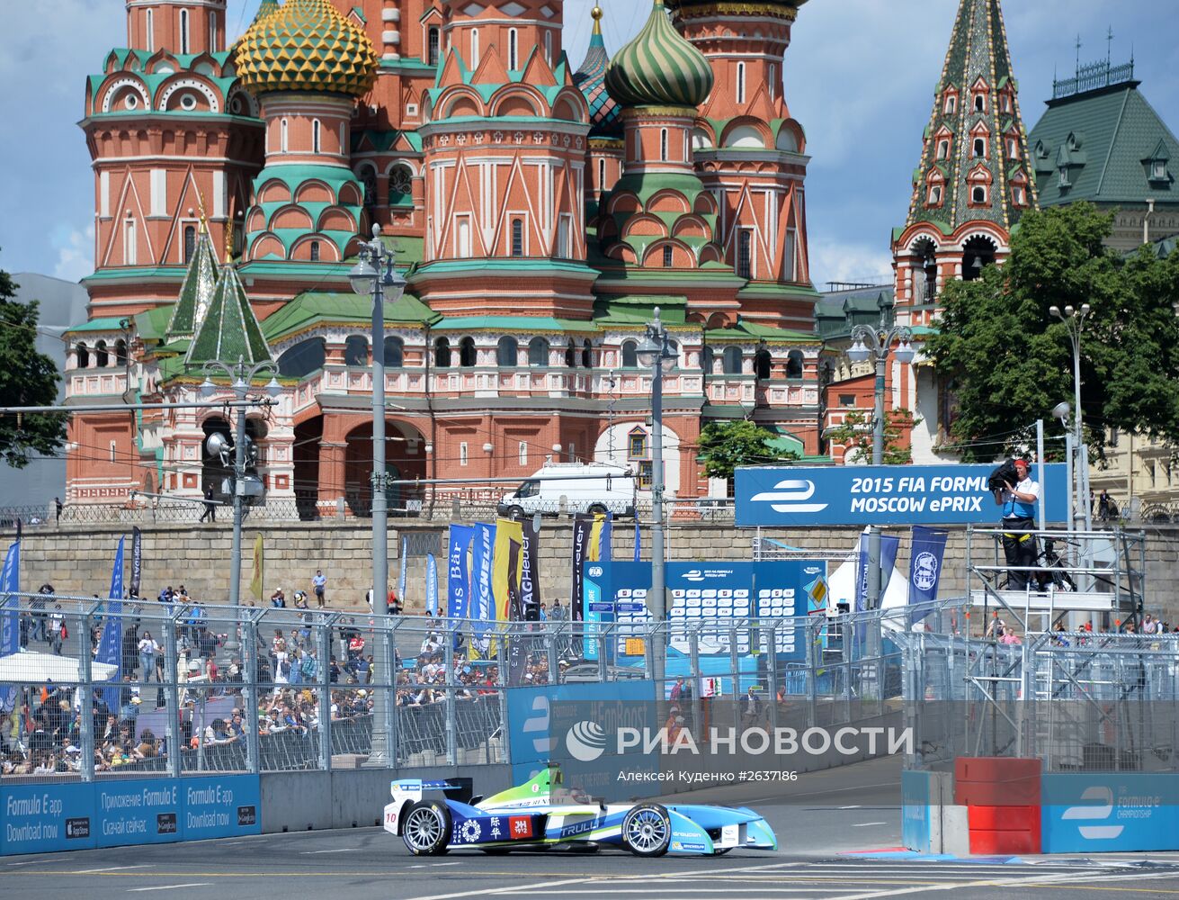 Автоспорт. Формула Е. Гран-при России