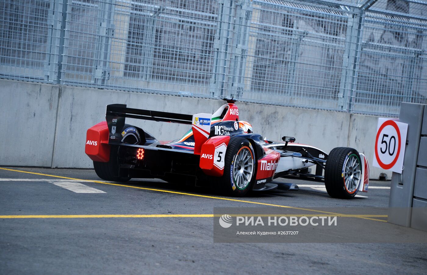 Автоспорт. Формула Е. Гран-при России