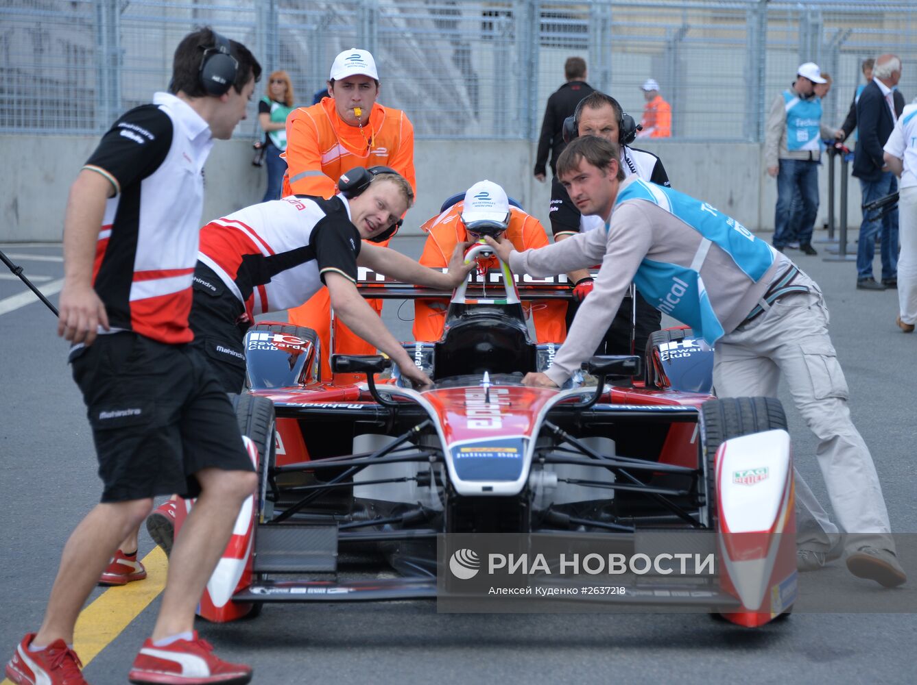 Автоспорт. Формула Е. Гран-при России