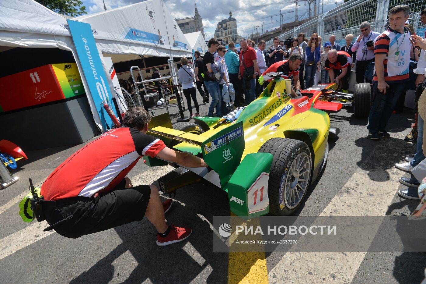 Автоспорт. Формула Е. Гран-при России