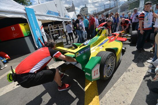 Автоспорт. Формула Е. Гран-при России