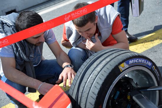 Автоспорт. Формула Е. Гран-при России