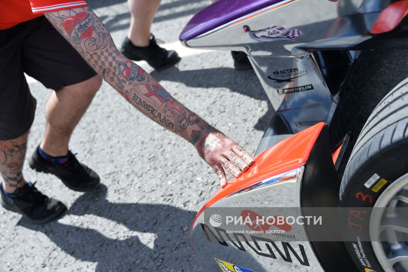 Автоспорт. Формула Е. Гран-при России