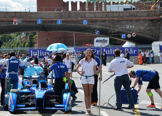 Автоспорт. Формула Е. Гран-при России