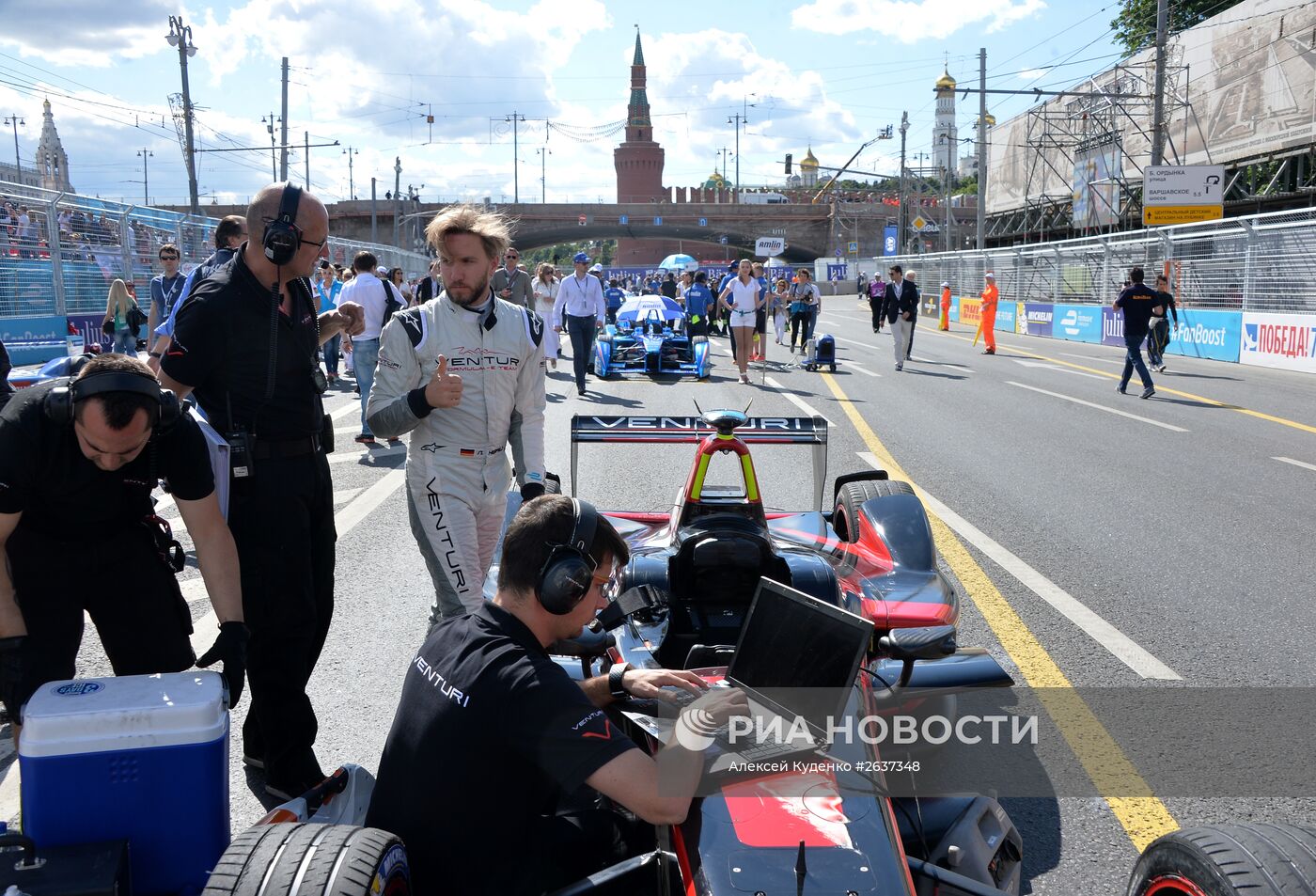 Автоспорт. Формула Е. Гран-при России