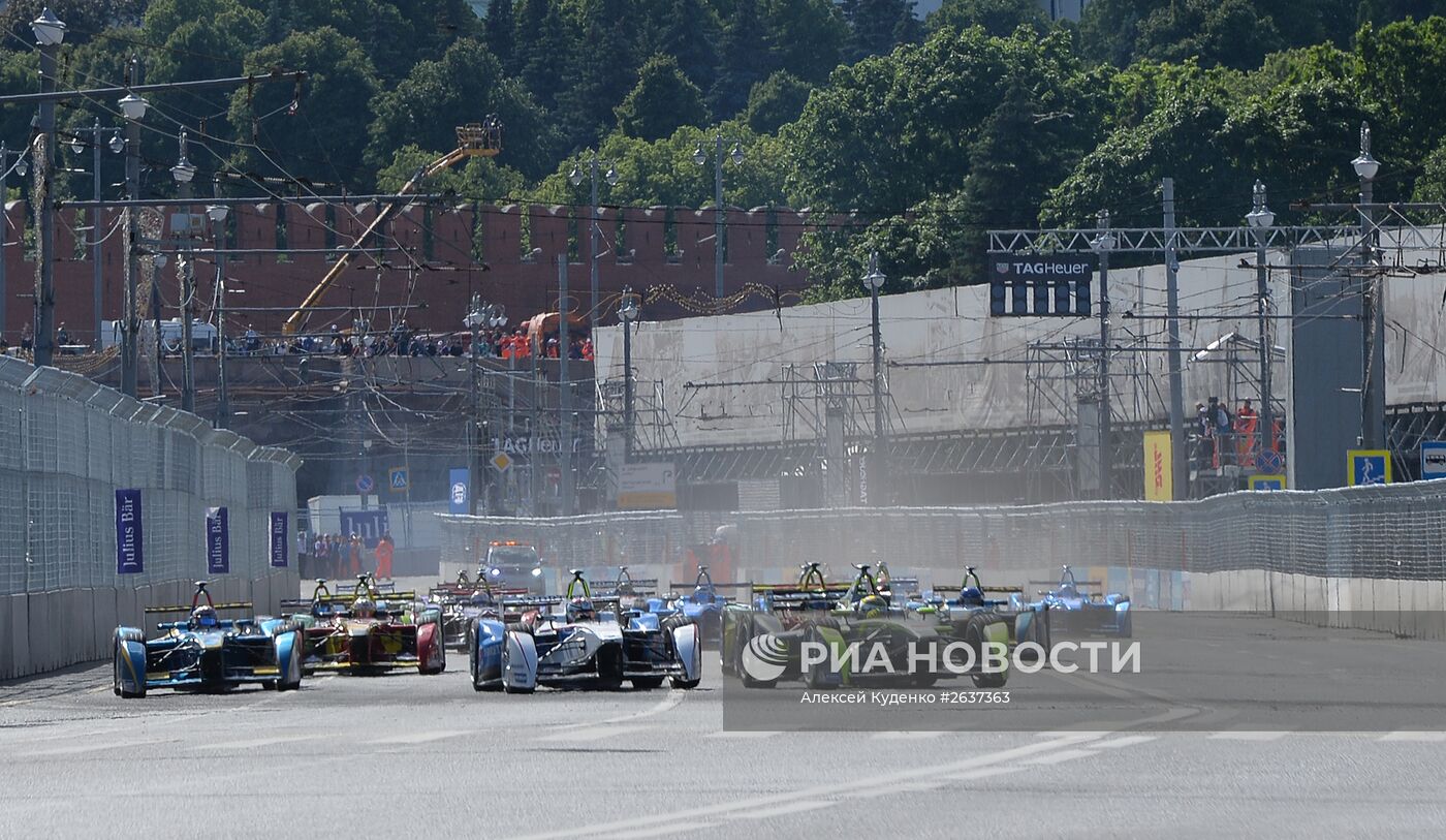 Автоспорт. Формула Е. Гран-при России