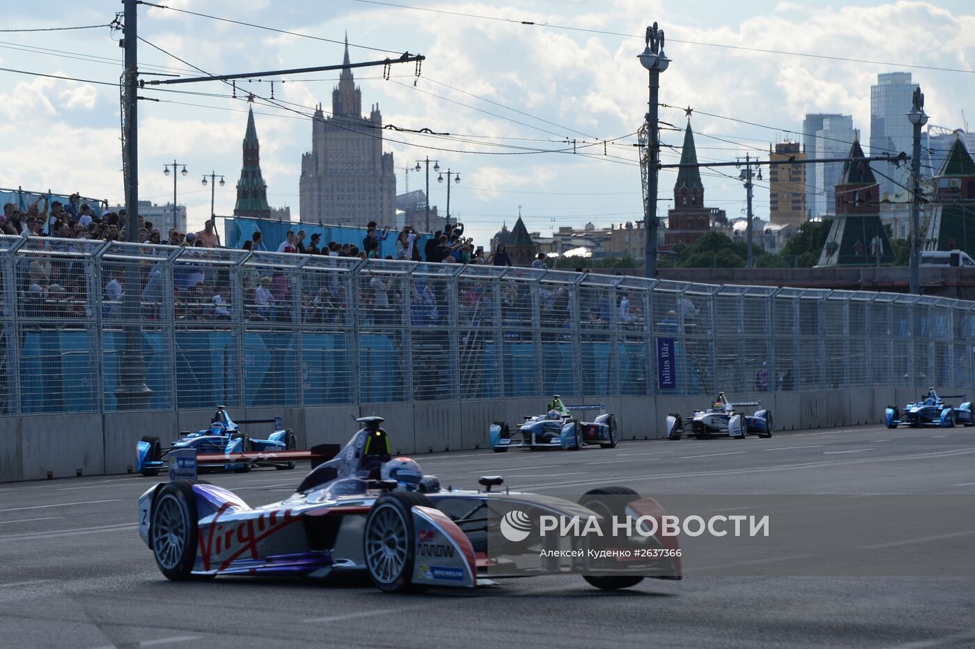 Автоспорт. Формула Е. Гран-при России