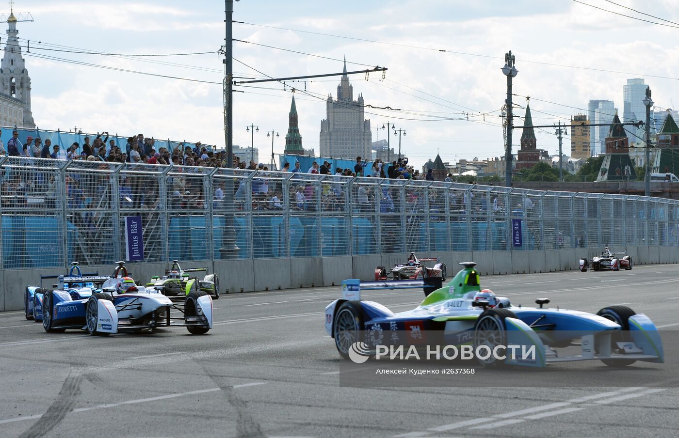 Автоспорт. Формула Е. Гран-при России