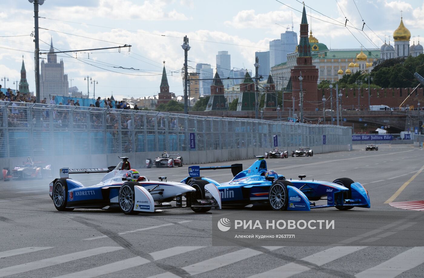 Автоспорт. Формула Е. Гран-при России