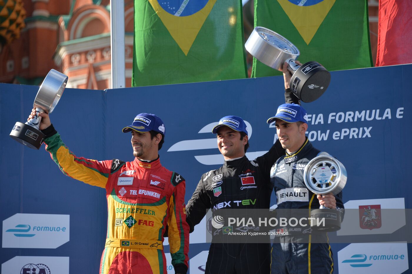 Автоспорт. Формула Е. Гран-при России