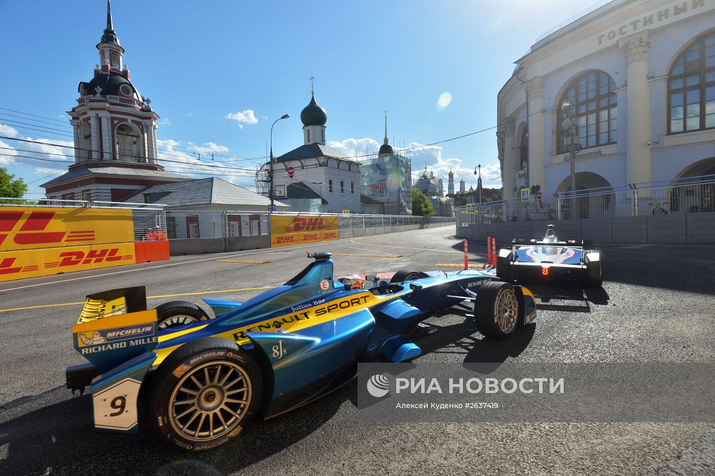 Автоспорт. Формула Е. Гран-при России