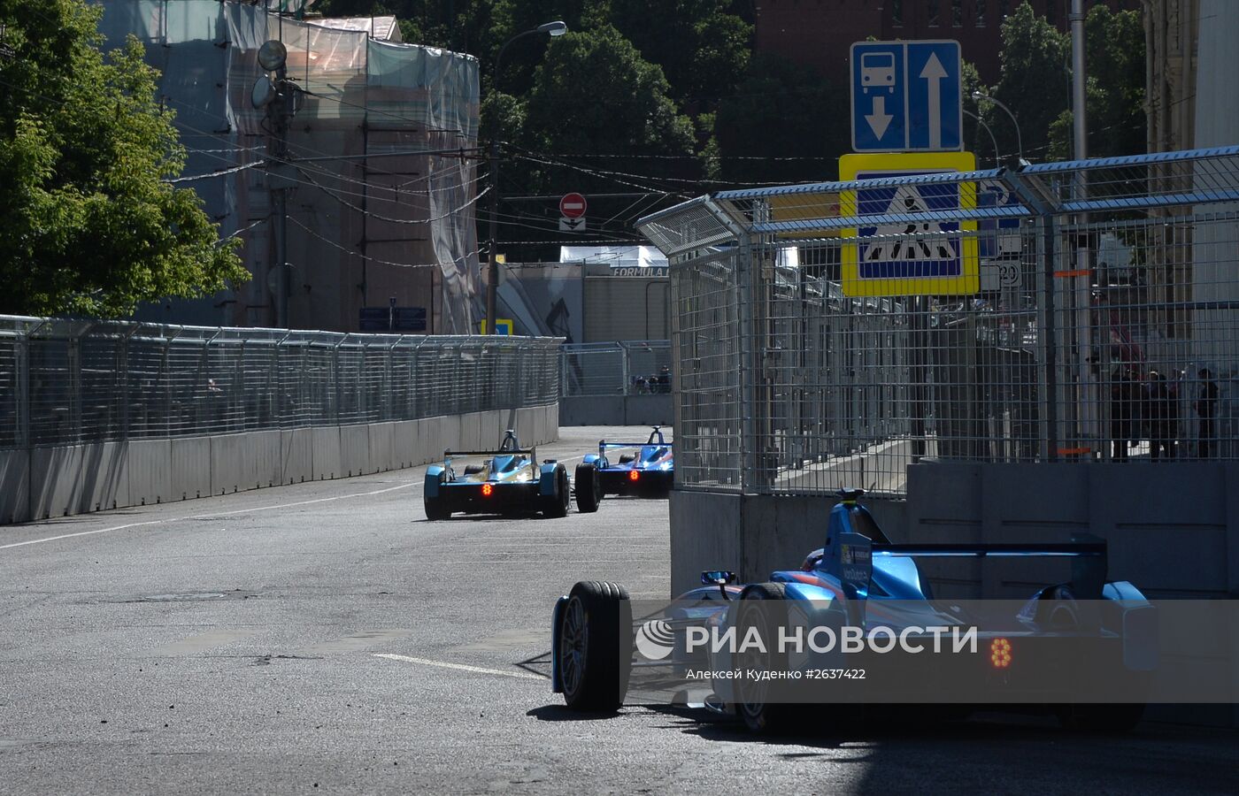 Автоспорт. Формула Е. Гран-при России