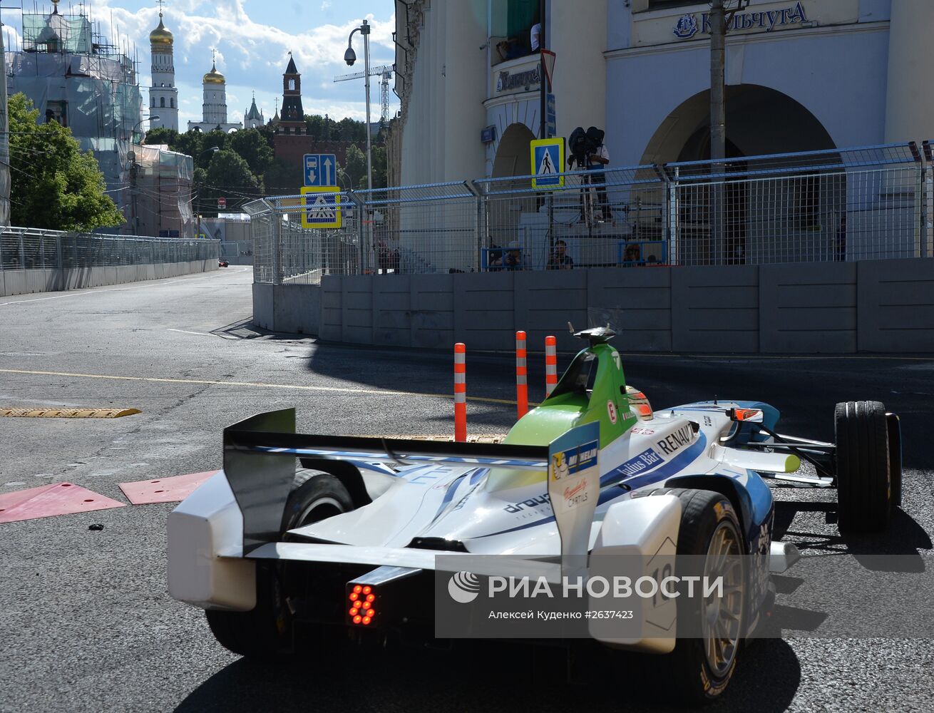 Автоспорт. Формула Е. Гран-при России