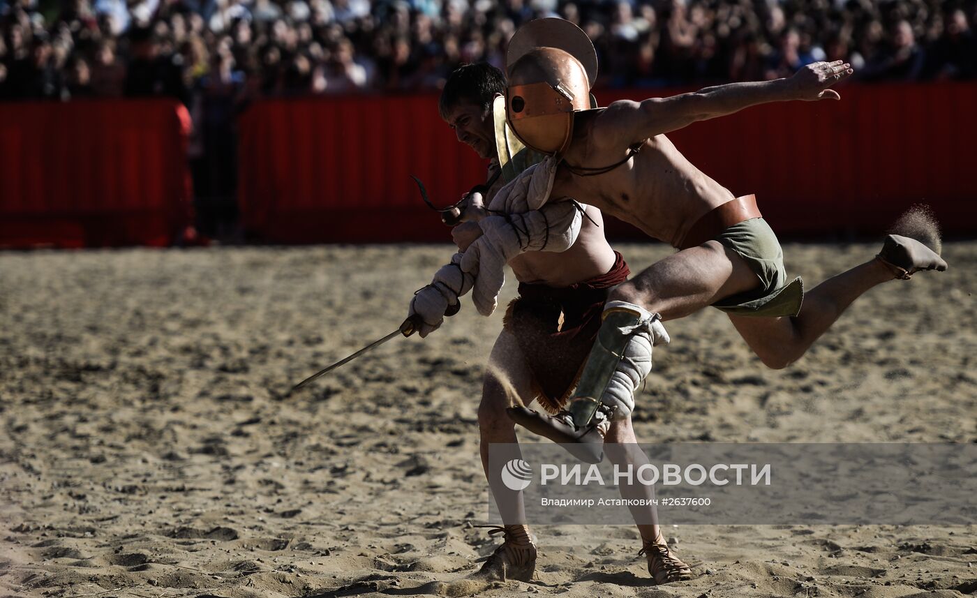V международный исторический фестиваль “Времена и эпохи”. День первый
