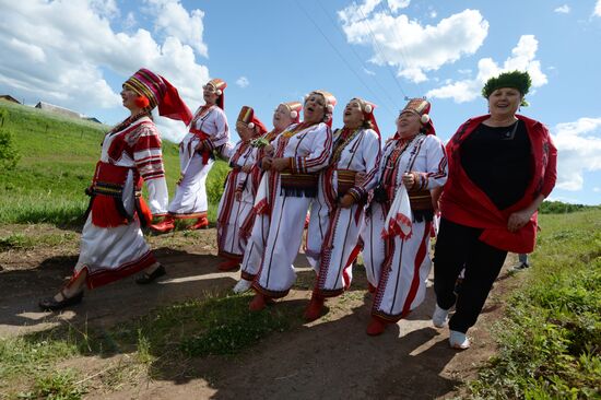 Республиканский праздник мордовской культуры "Балтай"