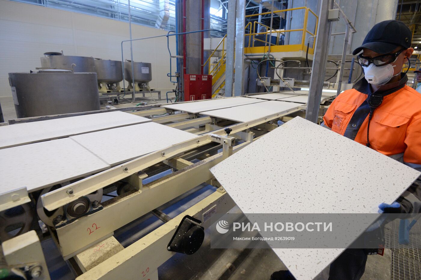 Завод по производству потолочных плит в Татарстане