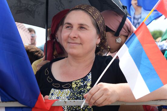 Празднование Дня России в регионах