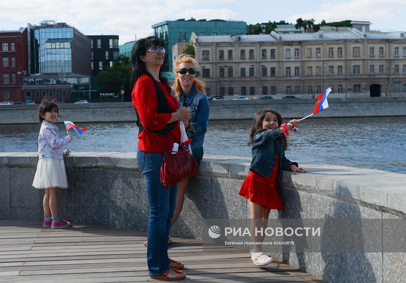 Празднование Дня России в Москве