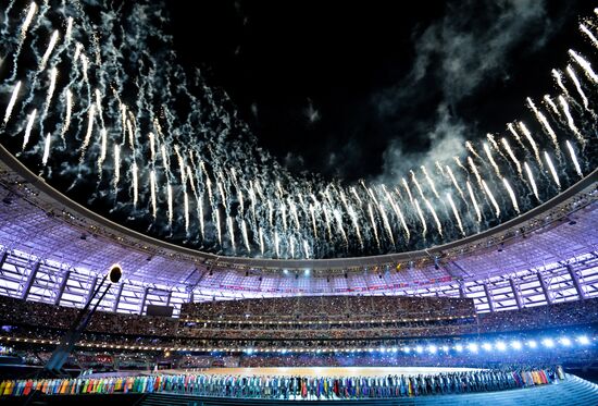 Церемония открытия I Европейских игр