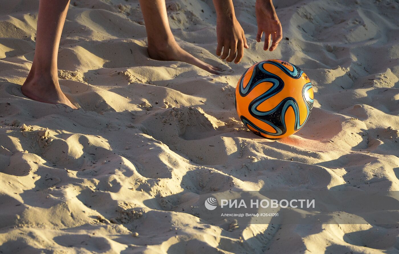 Пляжный футбол. Этап Евролиги. Матч Россия - Польша