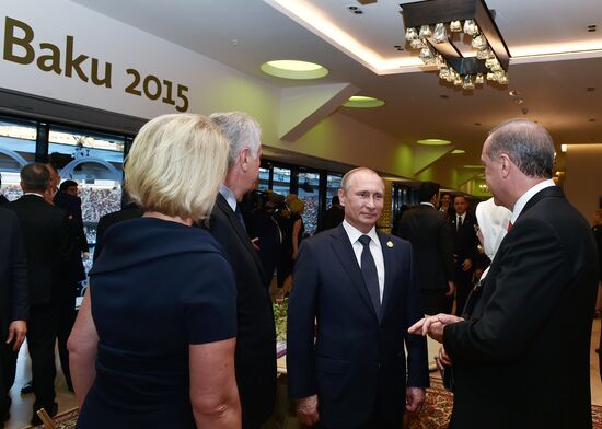 Рабочий визит президента РФ В.Путина в Азербайджан