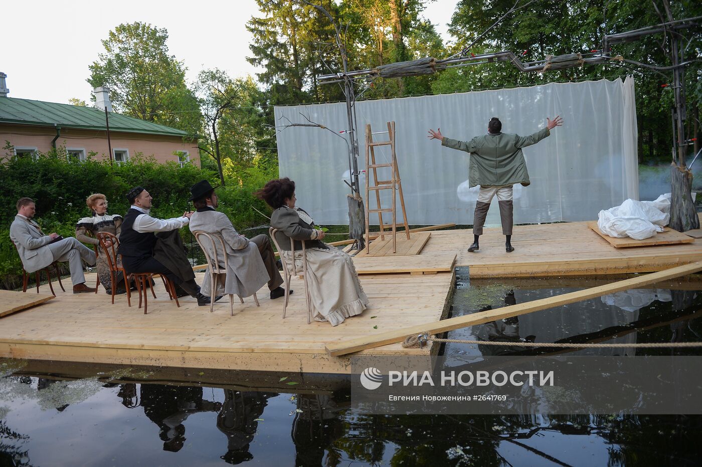 Театральный open-air в музее-заповеднике А.П. Чехова в Мелихово