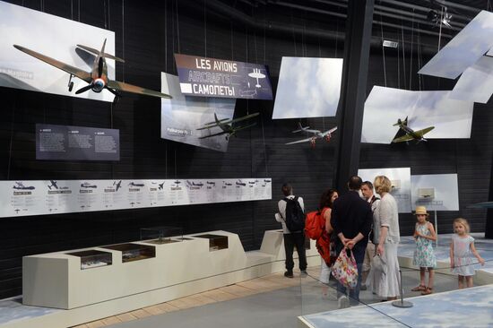Павильон "Нормандии-Неман" открылся в Аэрокосмическом музее в Ле Бурже