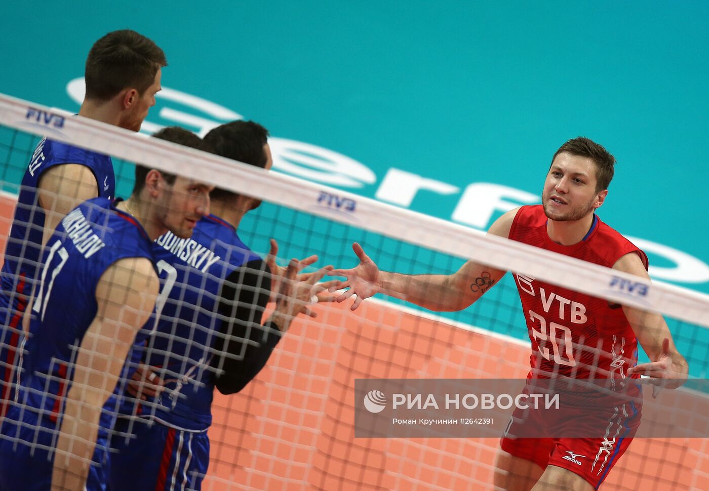 Волейбол. Мировая лига. Матч Россия - Иран