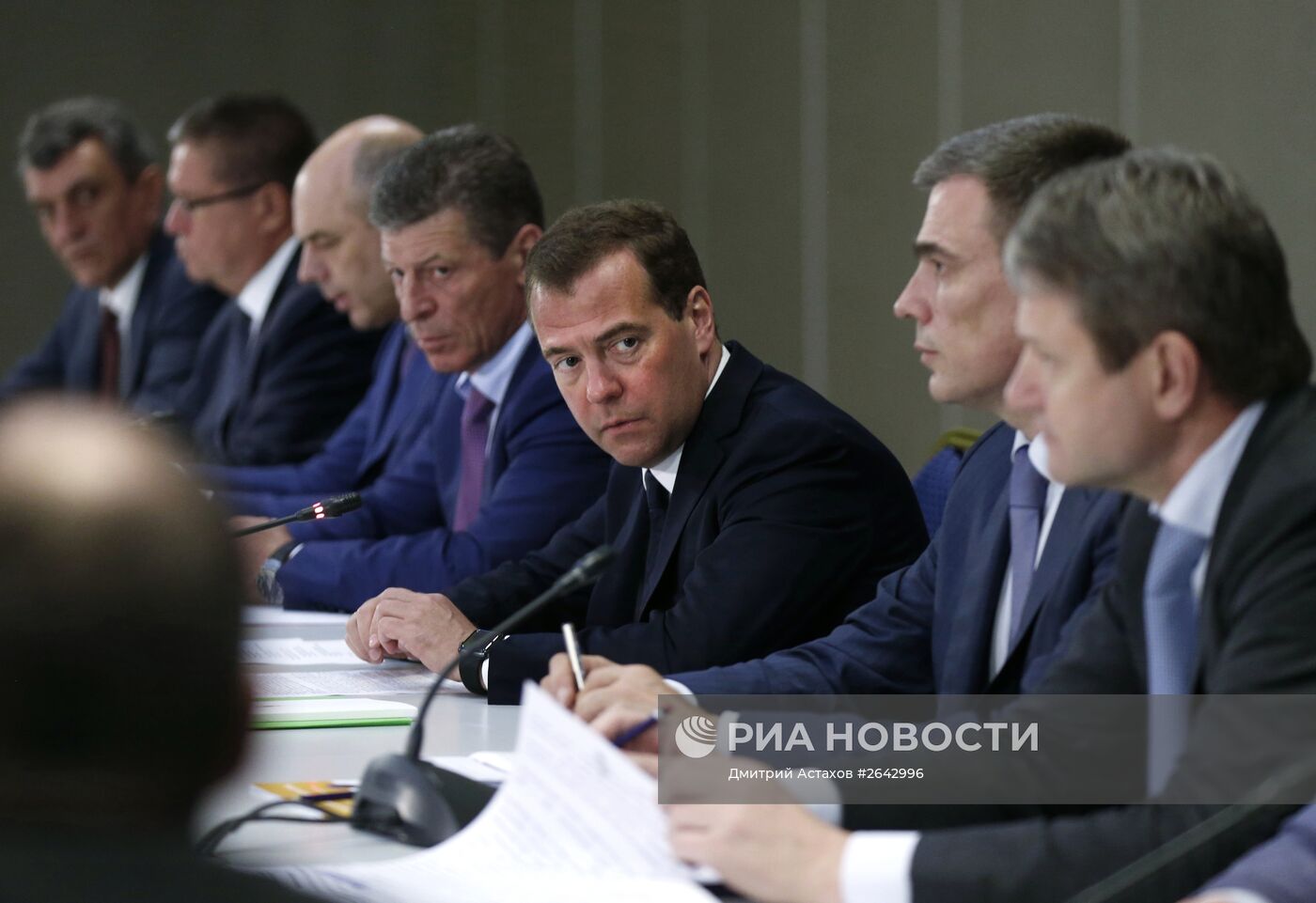 Рабочая поездка премьер-министра РФ Д.Медведева в Крымский федеральный округ