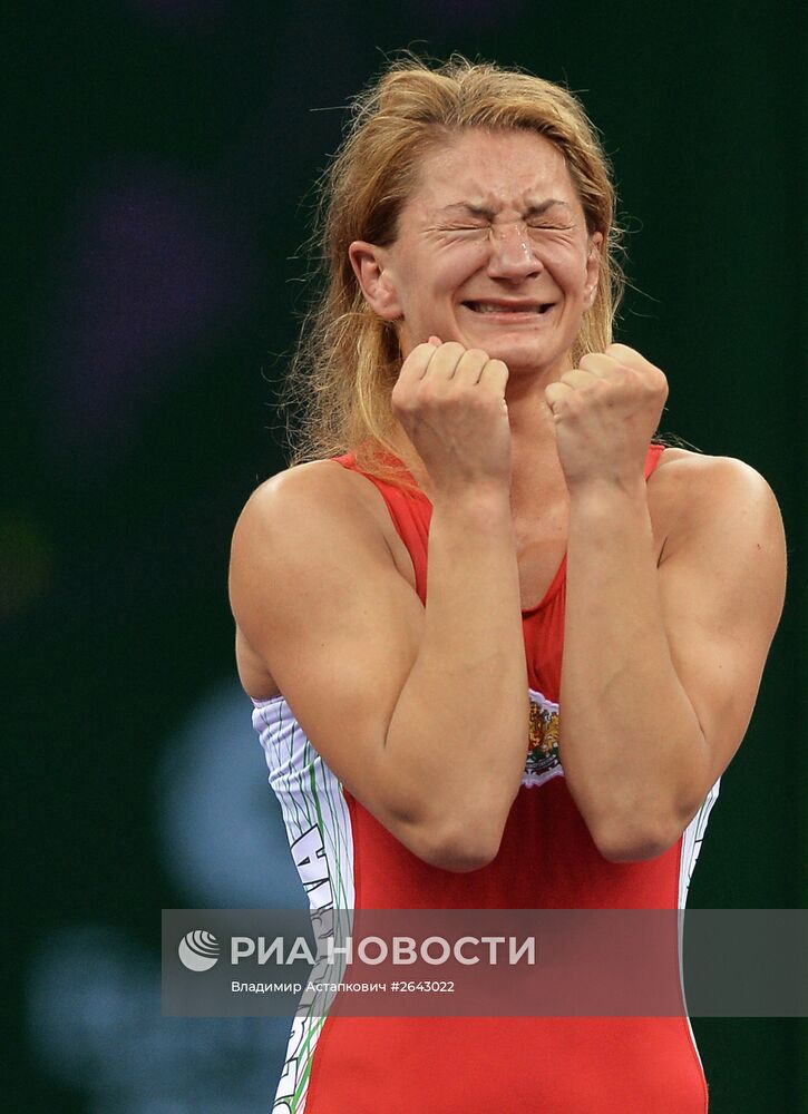 I Европейские игры. Вольная борьба. Женщины. Первый день